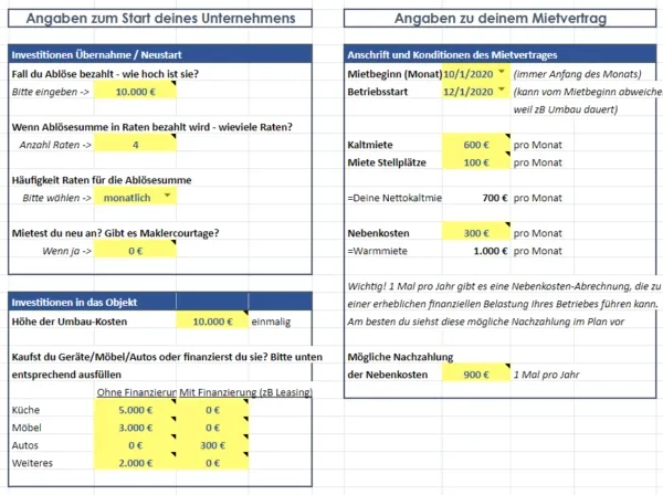 Vorlage Business Plan für Lieferdienste & Restaurants order smart