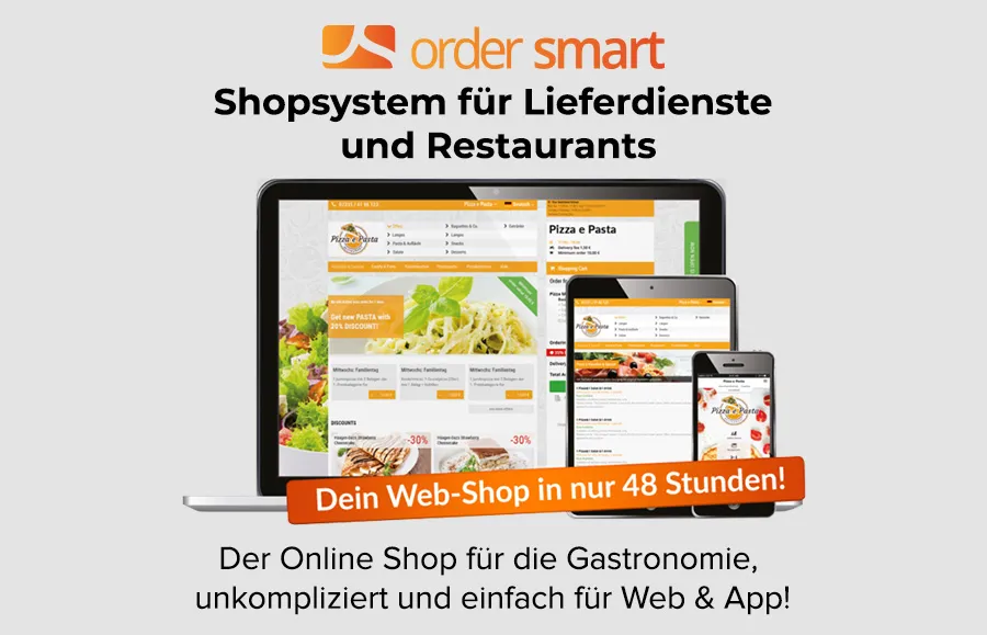 app shop ordersmart für lieferservices