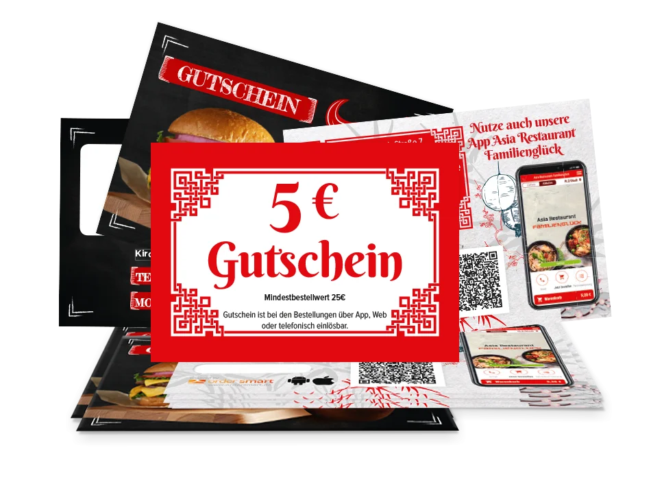 Gutscheine order smart für lieferservices